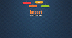 Desktop Screenshot of impactmediacreations.com