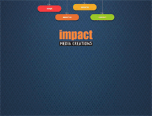 Tablet Screenshot of impactmediacreations.com
